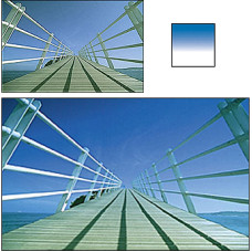Світлофільтр Cokin Gradual Blue B2-Soft Z 123 S